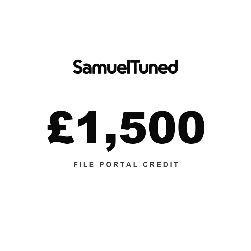 £1,500 File Portal Credit